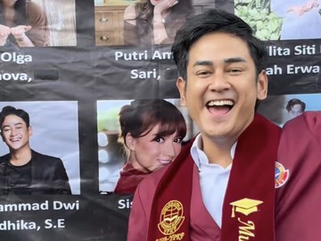 Dwi Andhika Bersyukur Orang Tua Tak Pernah Desak Segera Menikah. (Foto: Instagram @chikajessica88)