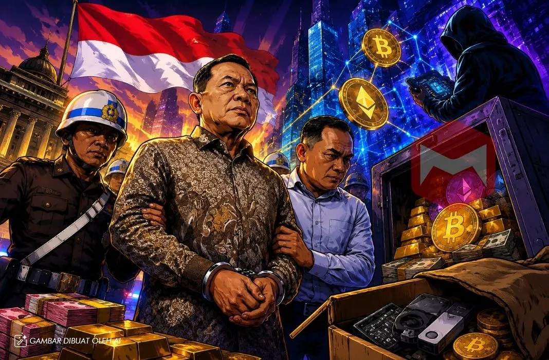 Ilustrasi: Jejak Kripto dalam Kasus TPPU Febrie: Dugaan Baru Penyamaran Harta Kekayaan