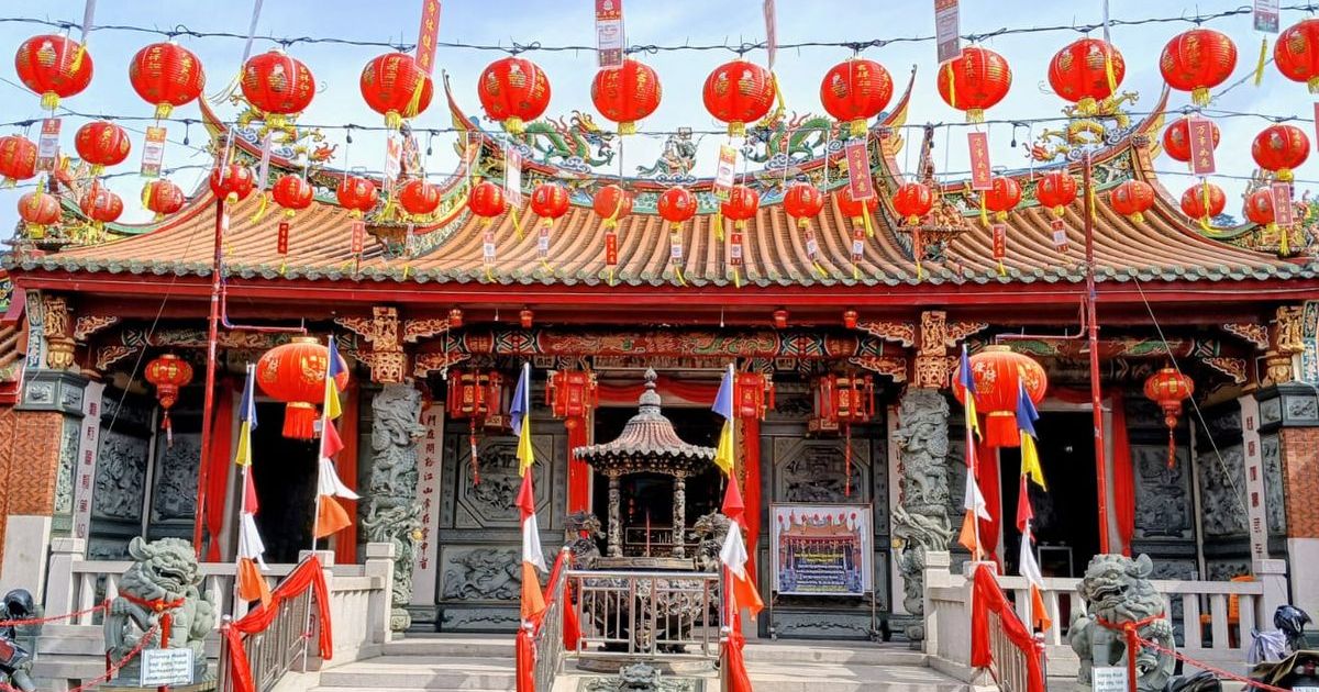Klenteng See Hin Kiong Padang Menyambut Imlek 2026 (Foto Dharma Harisa via Kompas.com)