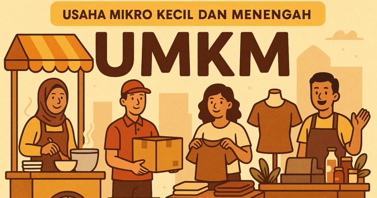 Ilustrasi UMKM (Foto: AI)