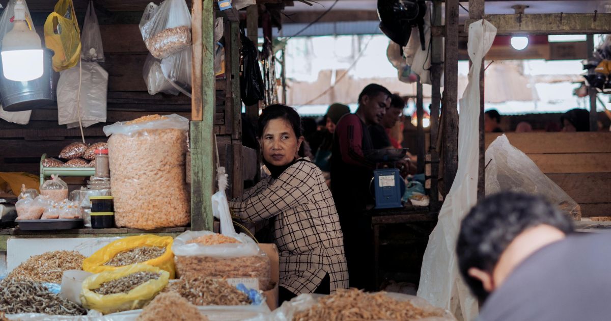 Ilustrasi Pasar Rakyat (Foto Pexels)