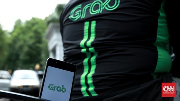 Untuk kategori penerima tertinggi, mitra GrabBike akan memperoleh BHR hingga Rp850 ribu, sedangkan mitra GrabCar sebesar Rp1,6 juta. (FOTO:CNN Indonesia/Andry Novelino).