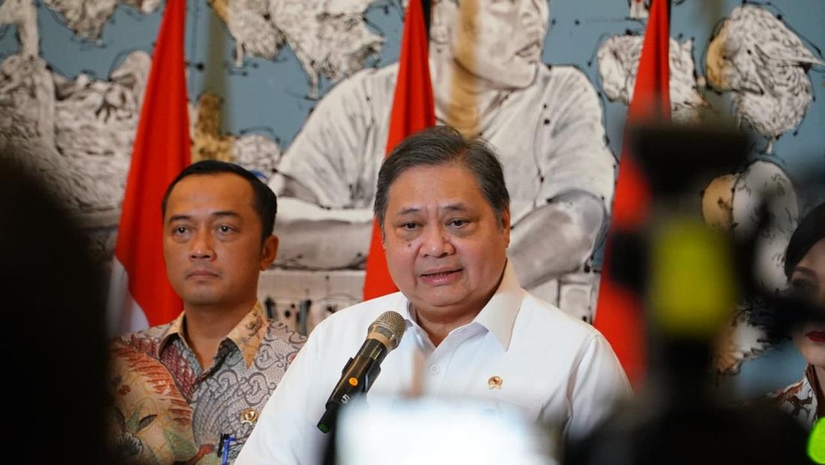 Foto: Menteri Koordinator Bidang Perekonomian Airlangga Hartarto dalam keterangan pers di Jakarta, Sabtu (31/01/2026). (Dok. humas ekon/ydt)