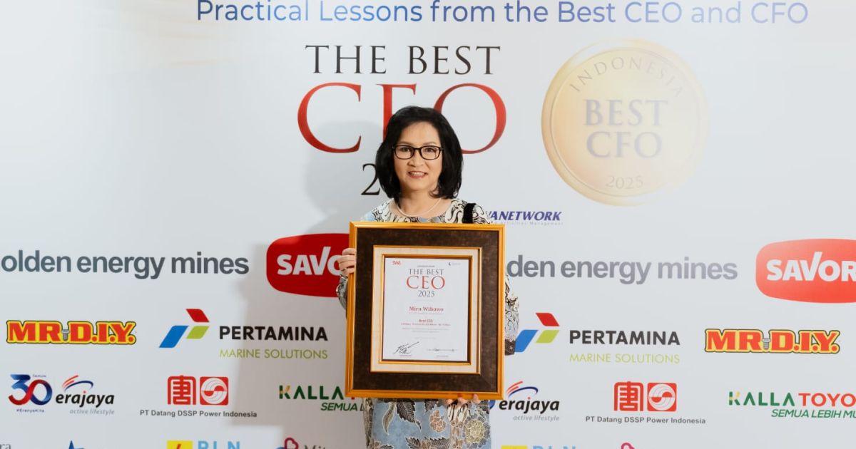 Direktur Utama Indodana Finance Mira Wibowo raih penghargaan Indonesia Best CEO 2025 atas keberhasilannya memperluas inklusi keuangan digital secara bertanggung jawab. (Foto: ist)