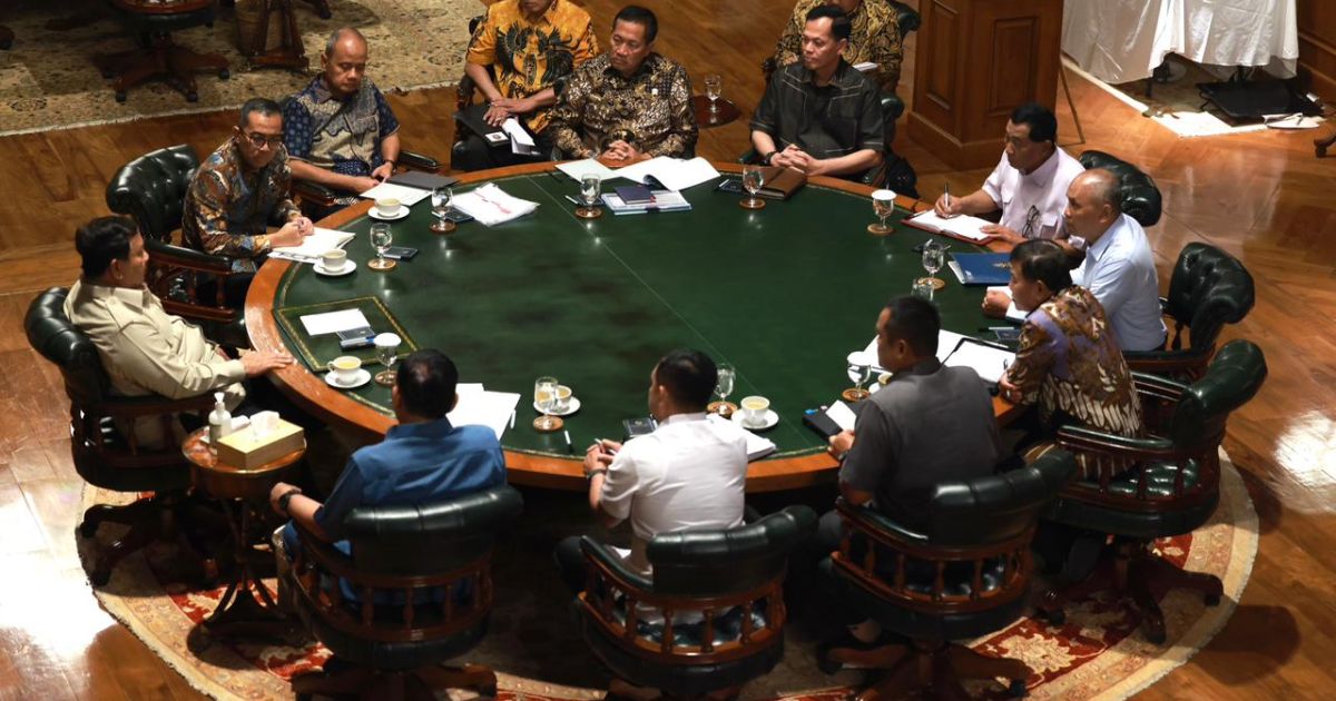 Prabowo subianto ( Foto : Iqbal ajie saputra)