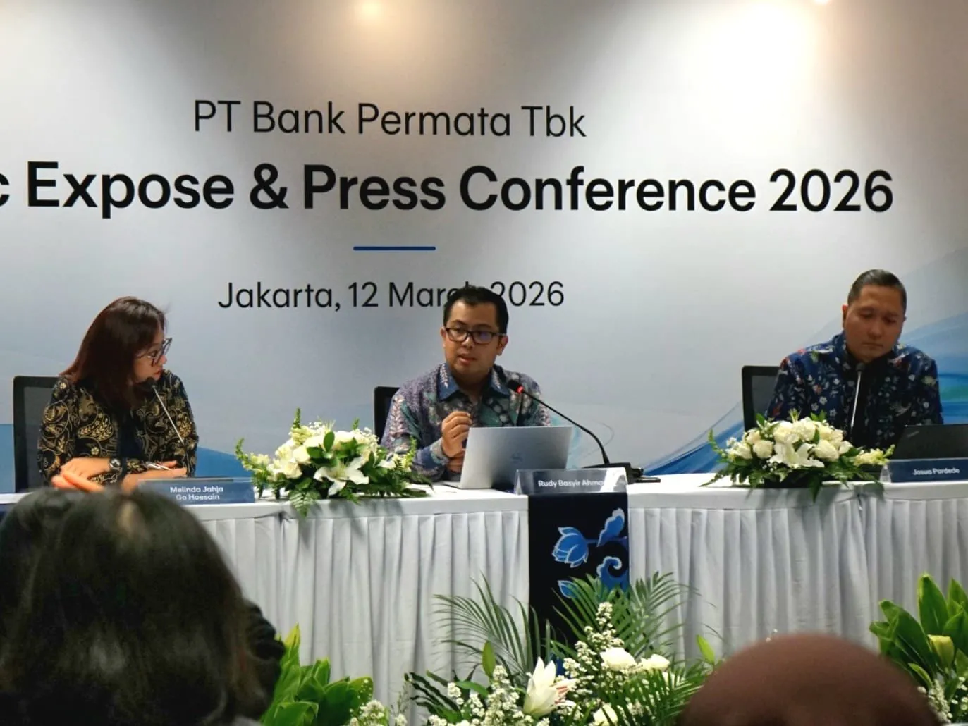 Public Expose Permata Bank, Kamis, 12 Maret 2026. (Foto: M. Ibrahim