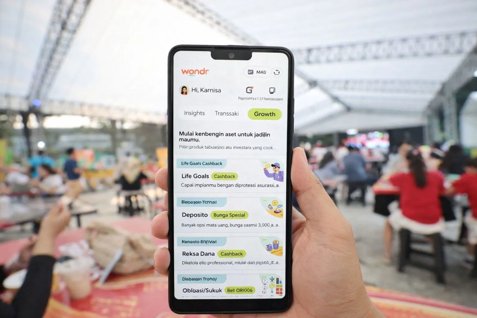 Wondr by BNI Hadirkan Fitur Growth untuk Bantu Nasabah Susun Tujuan Finansial. (Foto: Istimewa)