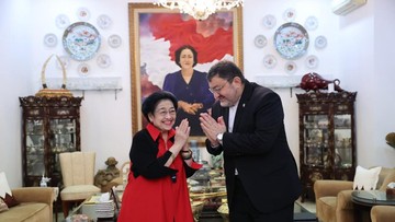 Foto: Presiden ke-5 Indonesia Megawati Soekarnoputri bertemu dengan Dubes Iran untuk Indonesia Mohammad Boroujerdi. (dok.istimewa)