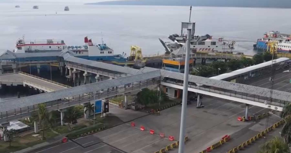 Pelabuhan Gilimanuk (Dok. IG @bptd_bali via Bloomberg Technoz)