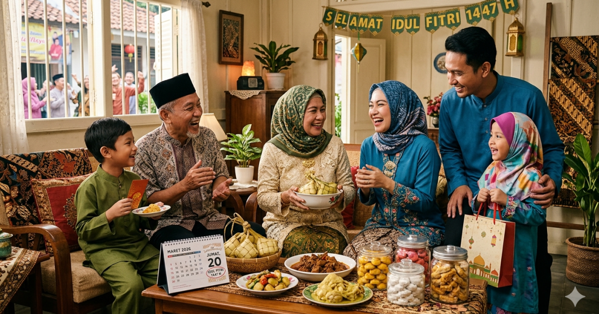 Ilustrasi Libur Lebaran 2026