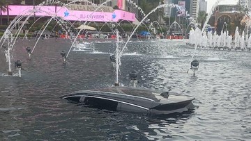 Mobil Listrik BYD 'Mandi Pagi' di Kolam Ikonik Bundaran HI, Begini Kronologi Lengkapnya