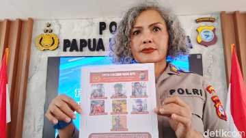 Foto: Polisi menetapkan 7 anggota KKB sebagai DPO pembunuhan dua tenaga kesehatan. (Paulus Pulo/detikcom)