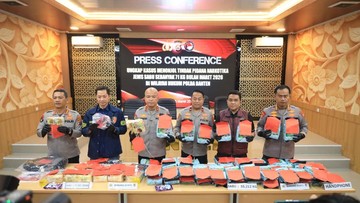 Gempuran Narkoba Banten: Polda Amankan 71 Kg Sabu dalam Dua Operasi Senyap Maret 2026