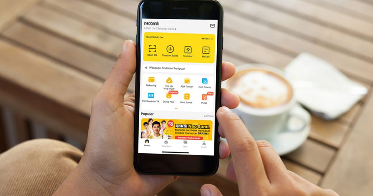 neobank. (Dok. Bank Neo Commerce via Bloomberg Technoz)