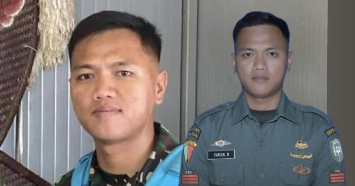 Mendiang Praka Farizal Romadhon, prajurit TNI dari Kodam Iskandar Muda (IM) yang dilaporkan gugur dalam serangan Israel di Wilayah Lebanon saat menjalankan misi perdamaian dunia bersama Pasukan Garuda. (Foto Serambi News/HO)