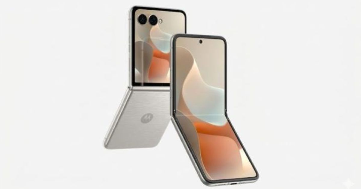Motorola Razr 70 yang sebentar lagi rilis. (foto: Teknobuzz)