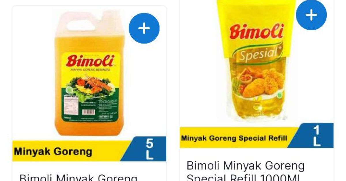 Ilustrasi minyak goreng di Alfamart dan Indomaret (foto: Klik Indomaret)