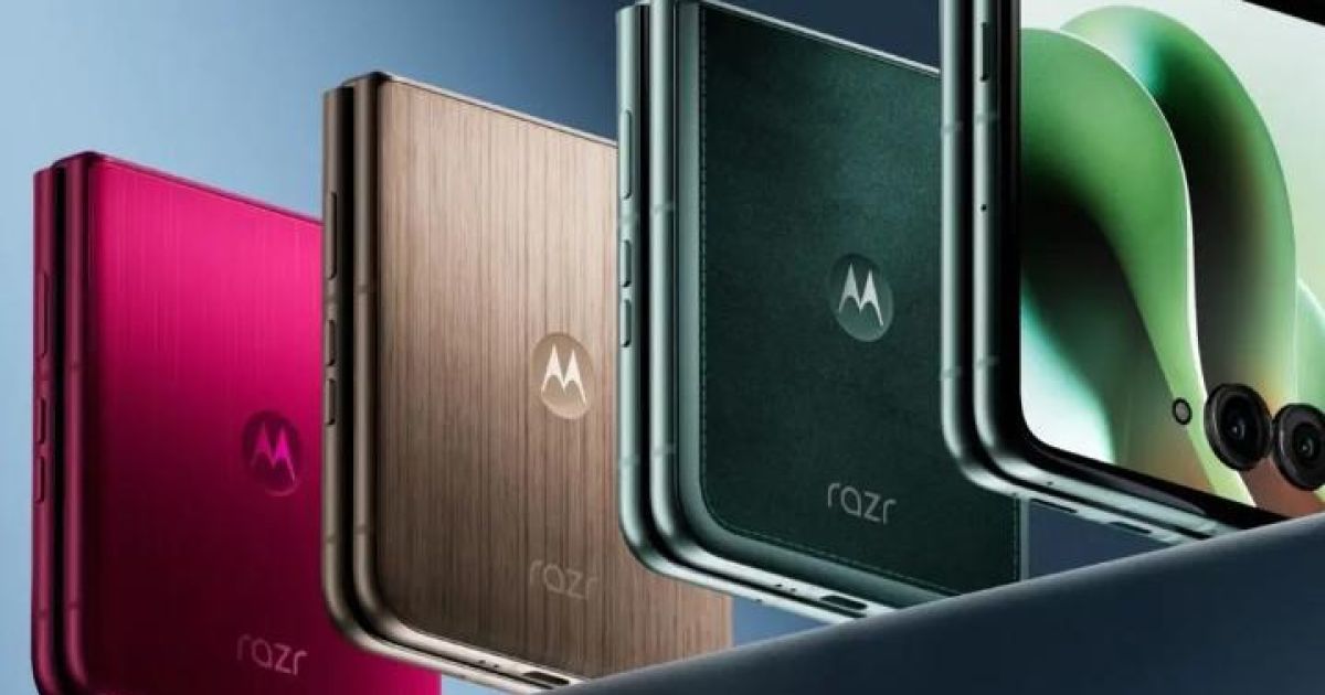 Potret penampakan Motorola Razr 70 (Foto: Notebookcheck)