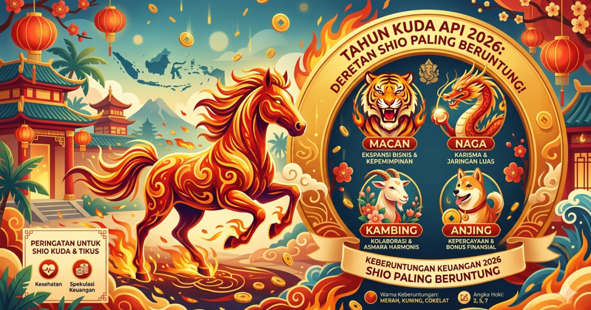 Ilustrasi Shio Kuda Api (Foto: AI)