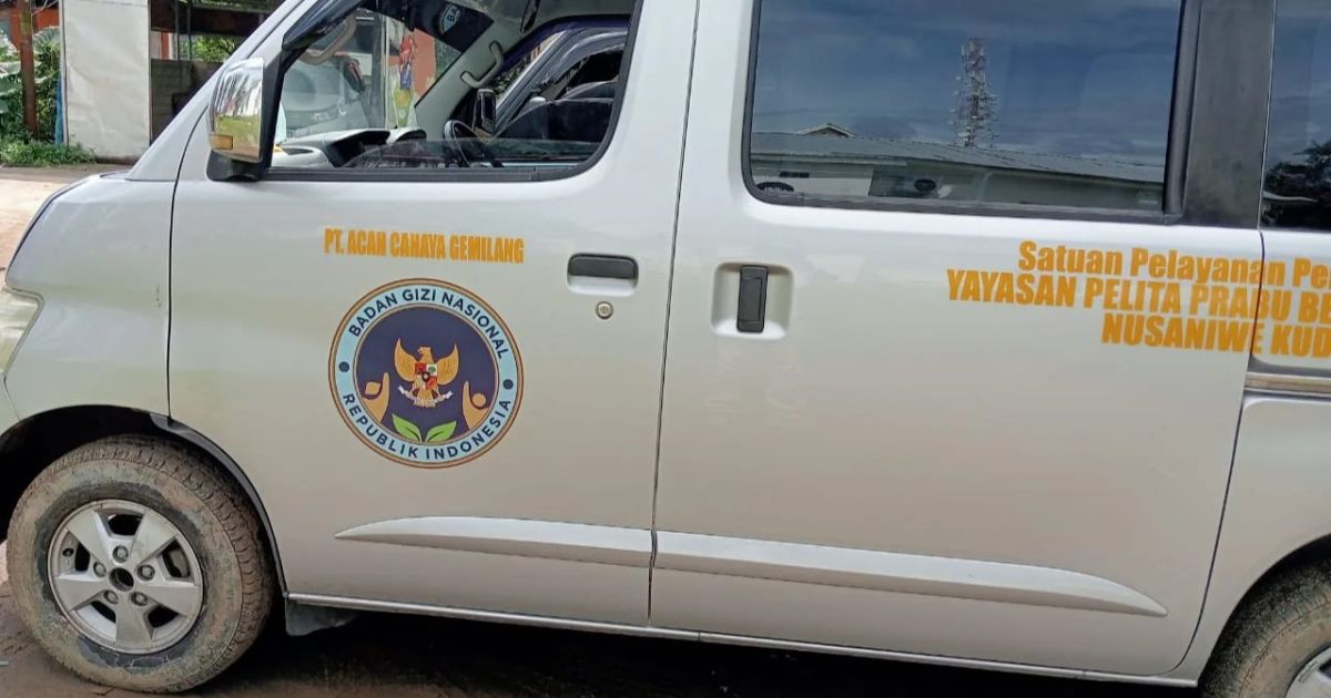 Ilustrasi Mobil Satuan Pelayanan Pemenuhan Gizi (SPPG )dari program Makan Bergizi Gratis (MBG) (Foto Laskar Maluku)