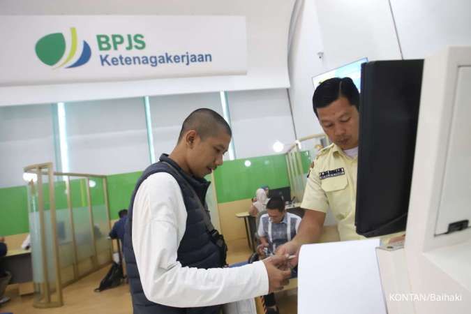 ILUSTRASI. BPJS Ketenagakerjaan mencatat jumlah peserta aktif mencapai 47,2 juta pekerja per Februari 2026. (KONTAN/Baihaki)