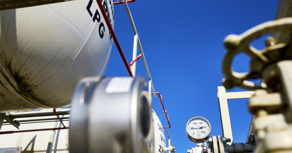 Gas minyak cair atau LPG. (Foto Bloomberg-Bartek Sadowski)