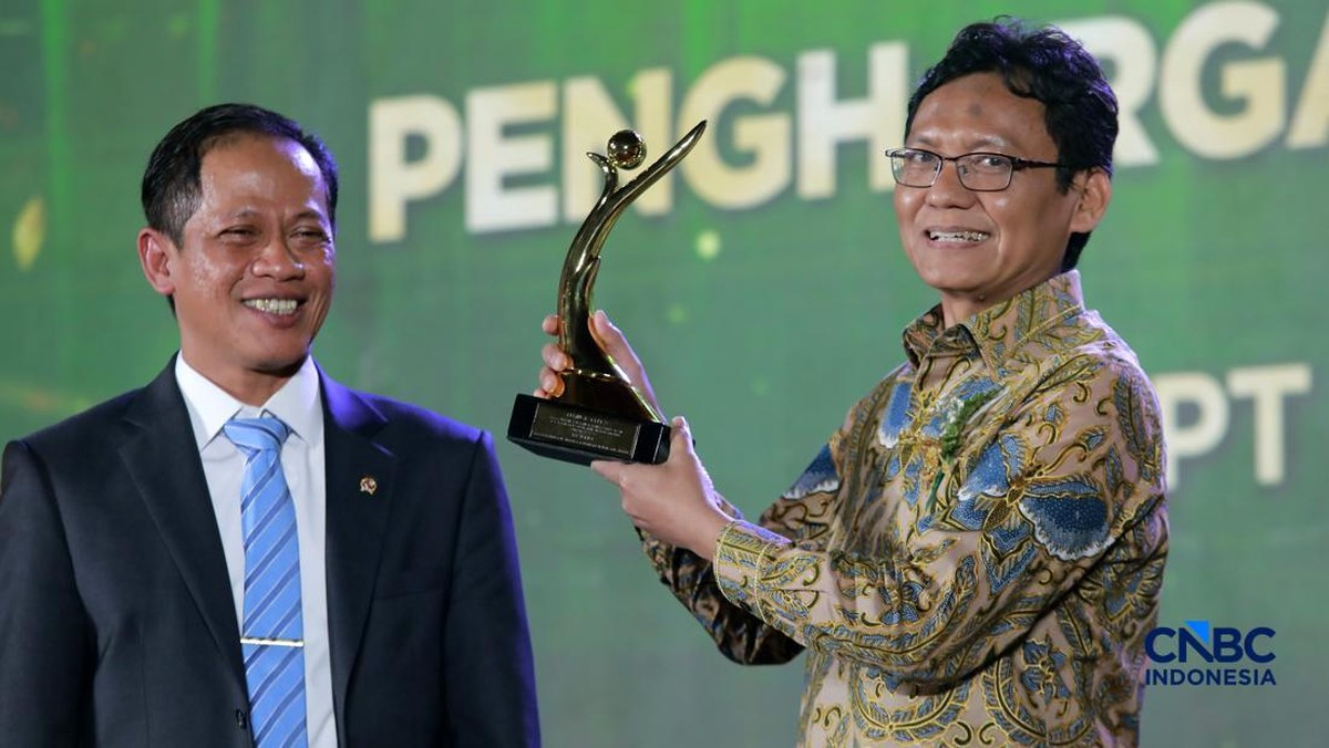 Foto: PT Badak NGL meraih PROPER Emas tahun 2025 dari Kementerian Lingkungan Hidup atas dedikasi dan komitmennya dalam tata kelola lingkungan yang berkelanjutan, Selasa (7/4/2026)