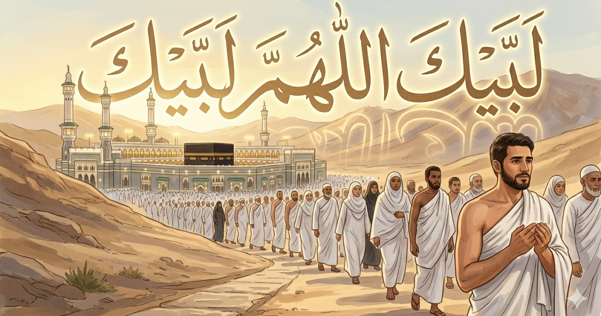Sering Dibaca Saat Haji dan Umroh, Apa Arti Kalimat Talbiyah Labbaik Allahumma Labbaik?