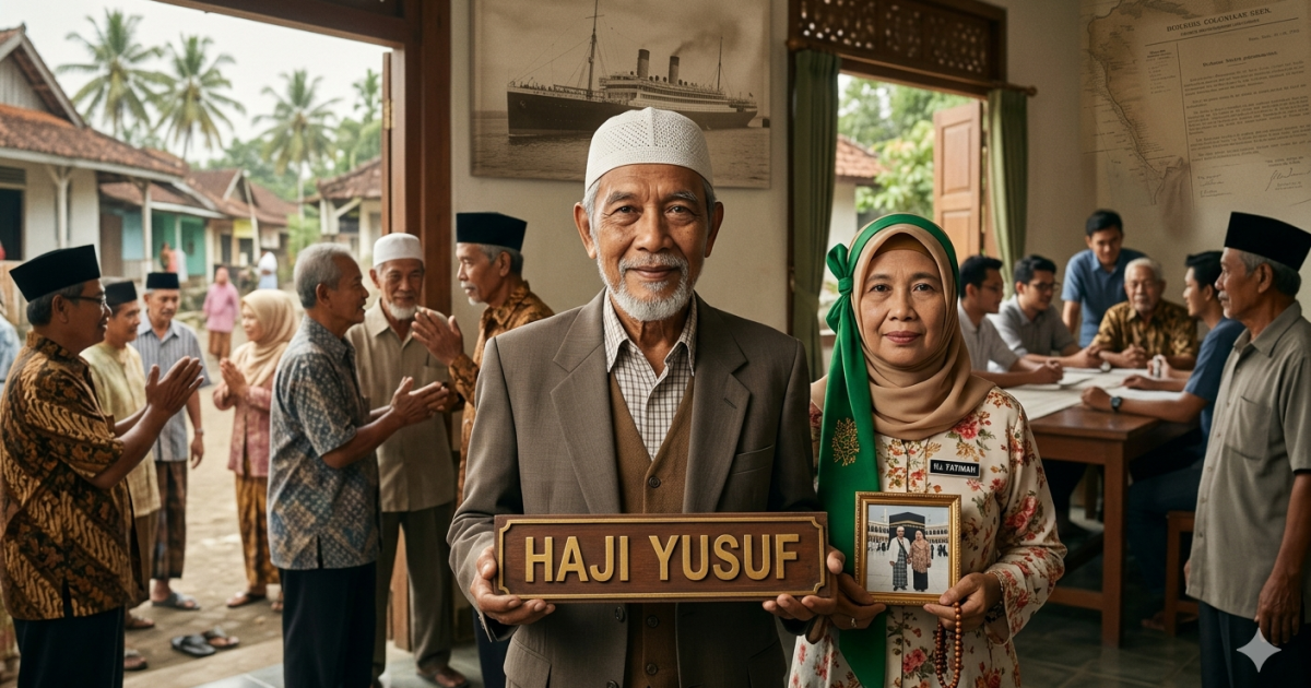 Kenapa Orang Indonesia Memakai Gelar Haji di Depan Nama? Ternyata Ini Sejarah dan Makna Sosialnya