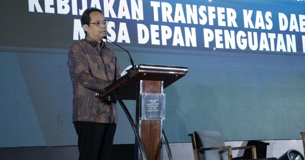 Ketua Umum Asbanda Agus H. Widodo menekankan transformasi BPD menjadi orkestrator keuangan daerah. [Foto: ist]