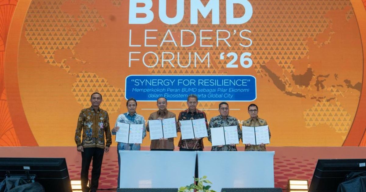 Pemprov DKI Jakarta menggelar BUMD Leaders Forum 2026 untuk memperkuat peran BUMD sebagai pilar ekonomi. [Foto: ist]