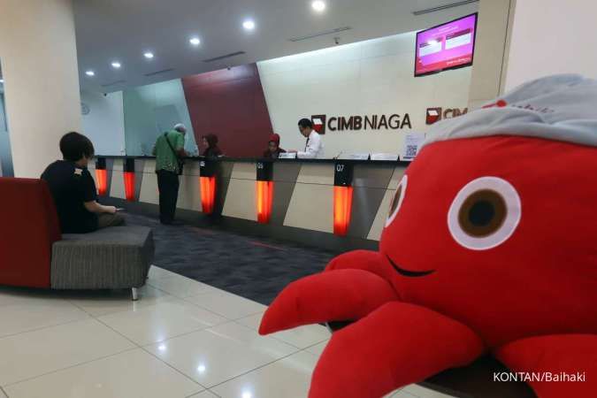 ILUSTRASI. PT Bank CIMB Niaga Tbk (BNGA) akan membagikan dividen tunai senilai Rp 4,06 triliun setara 60% dari laba tahun 2025. (KONTAN/Baihaki)