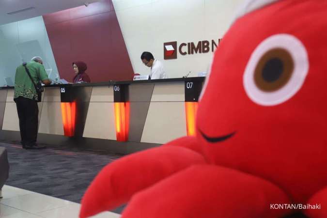 ILUSTRASI. PT Bank CIMB Niaga Tbk (BNGA) bakal membagikan dividen tunai tahun buku 2025 senilai total Rp 4,07 triliun kepada para pemegang saham. (KONTAN/Baihaki)