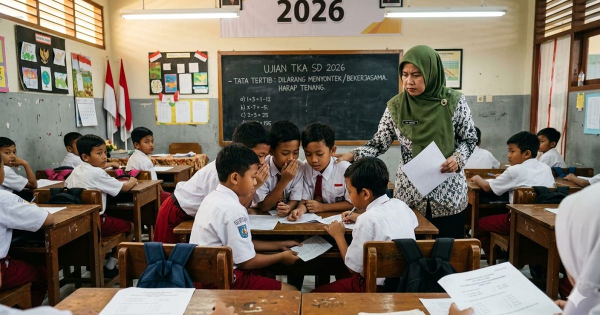Jangan Sampai Nilai 0! Ini Daftar Pelanggaran TKA SD 2026 yang Bisa Bikin Siswa Gagal Total