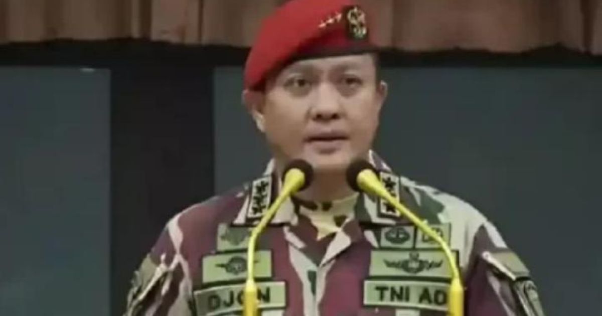 Letjen TNI Djon Afriandi (foto: Instagram @penkopassus)