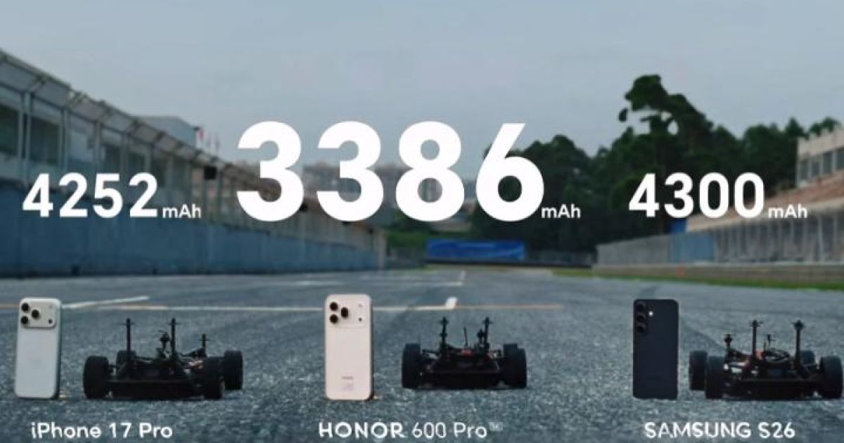 Honor 600 Pro Ungguli Galaxy S26 dan iPhone 17 Pro dalam Uji Baterai Ekstrem, Ini Penjelasannya