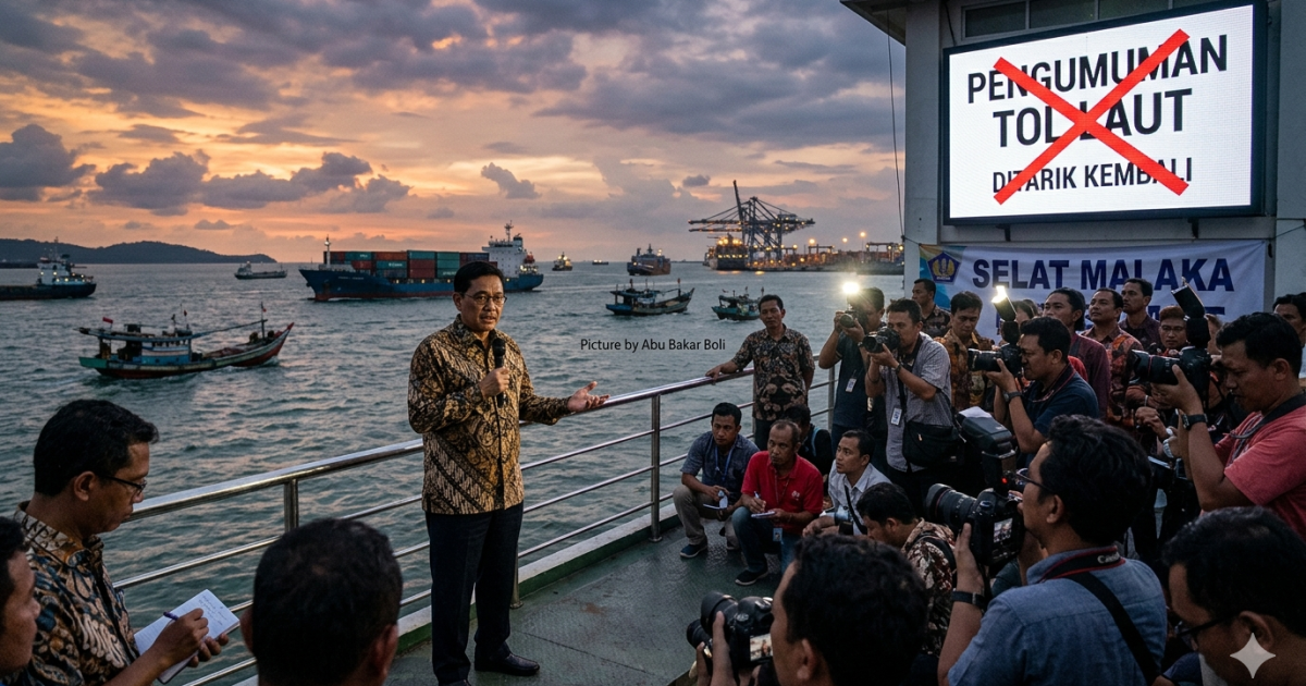 Fenomena Tol Laut Selat Malaka: Diumumkan dengan Lantang, lalu Ditarik Kembali Menkeu Purbaya, Apa Sebenarnya yang Terjadi?