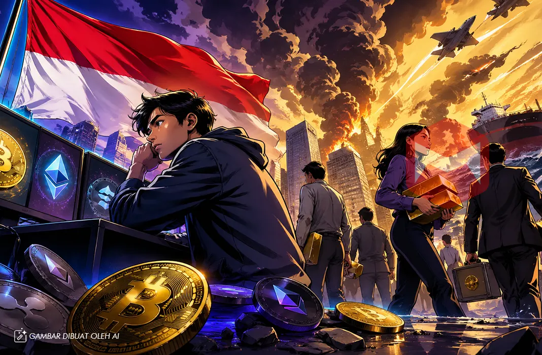Ketegangan Global Picu Penurunan Drastis Transaksi Kripto Domestik di Awal 2026