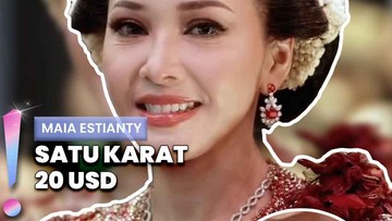 Sorotan Kemewahan: Analisis Detail Perhiasan Ruby Bernilai Miliaran yang Dipakai Maia Estianty di Momen Pernikahan Putra