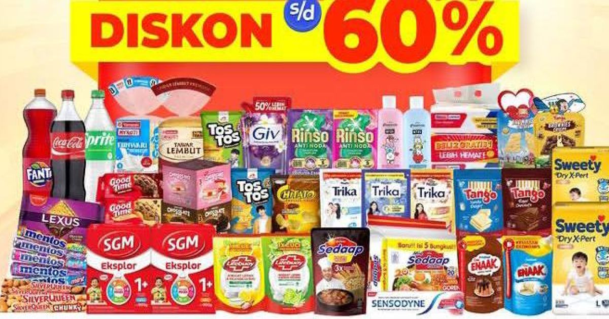 Promo Alfamart Tebus Suka-Suka April 2026: Diskon Produk Hingga 60 Persen