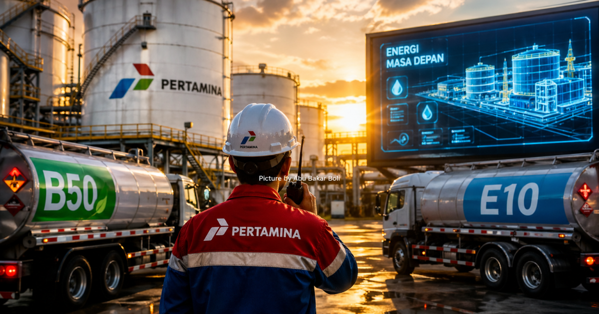 Bikin Penasaran! E10 dan B50 Siap Mengaspal, Pertamina Bongkar Tuntas Persiapan “Gudang” BBM Masa Depan!