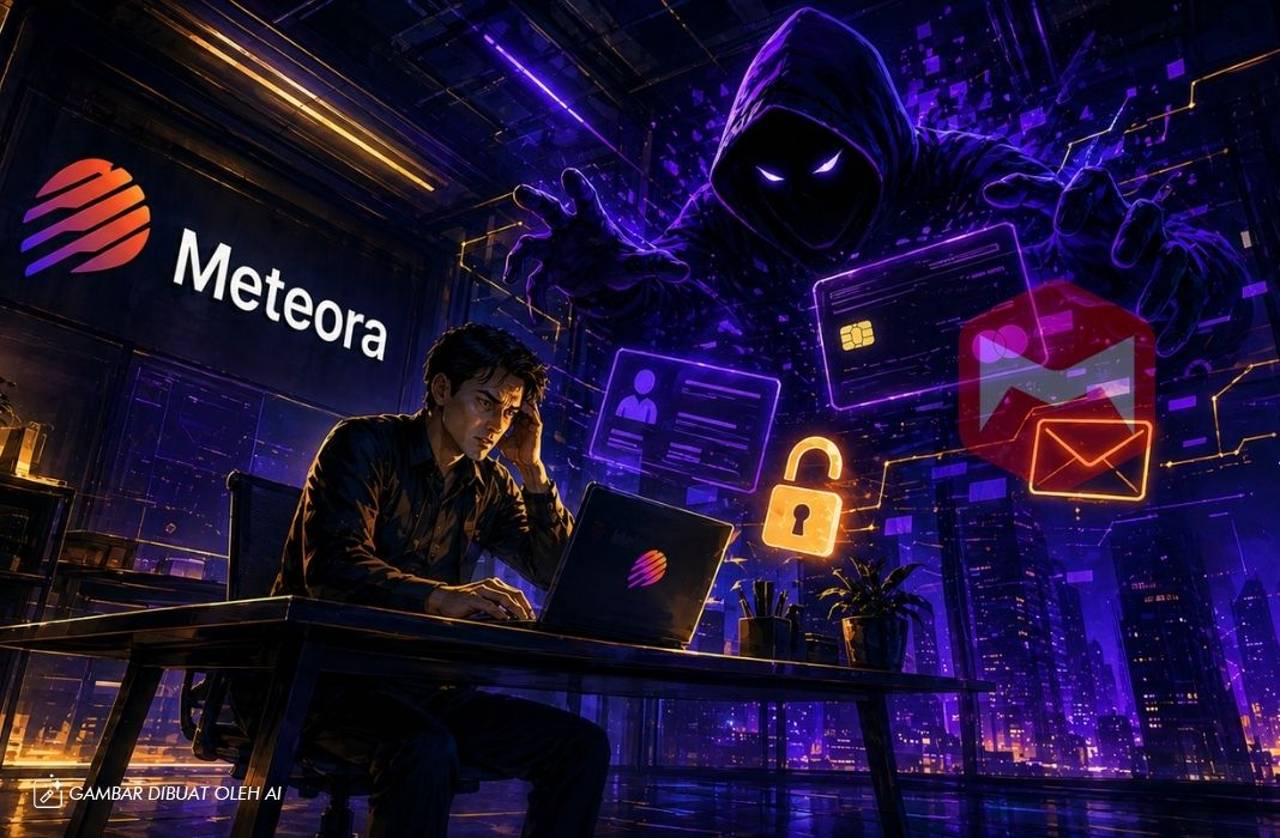 Proyek Kripto Meteora Alami Kerugian Fantastis Rp25 Miliar Akibat Aksi Penipuan Siber