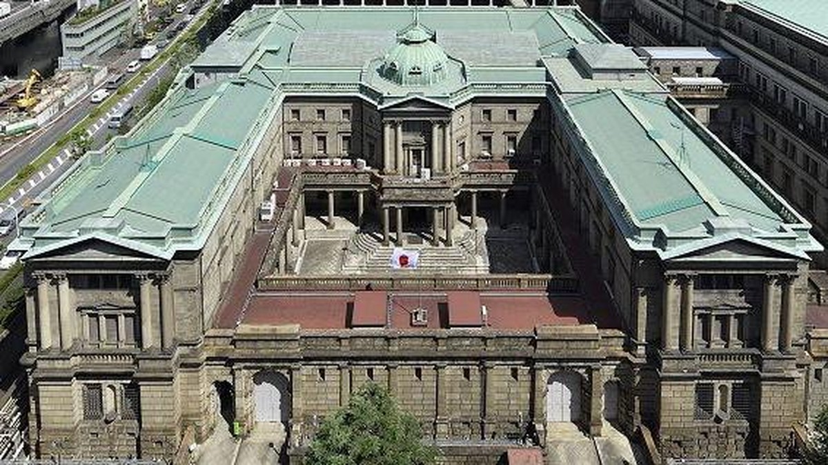 Foto: Kantor pusat Bank Jepang (BOJ) di Tokyo, Jepang. (Facebook/BankofJapan)