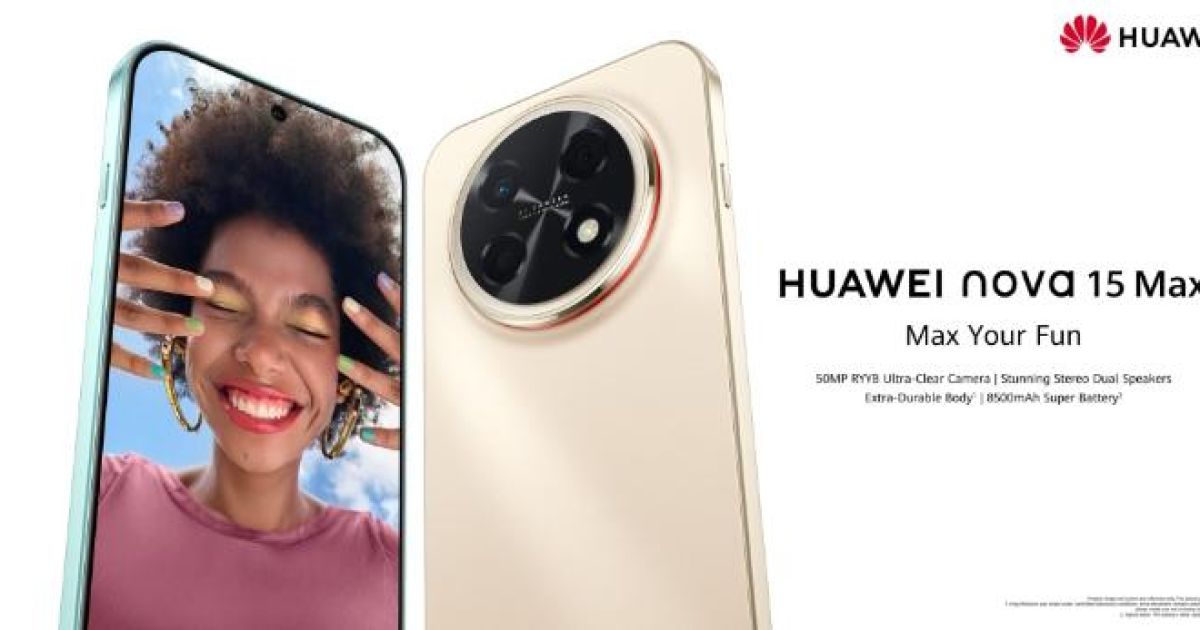 Huawei Nova 15 Max. (Foto: Gizmo China)