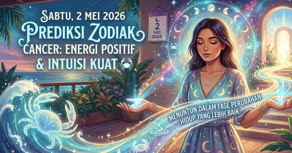 Ilustrasi ramalan zodiak cancer Hari Sabtu, 2 Mei. (Gemini / Dayfri)