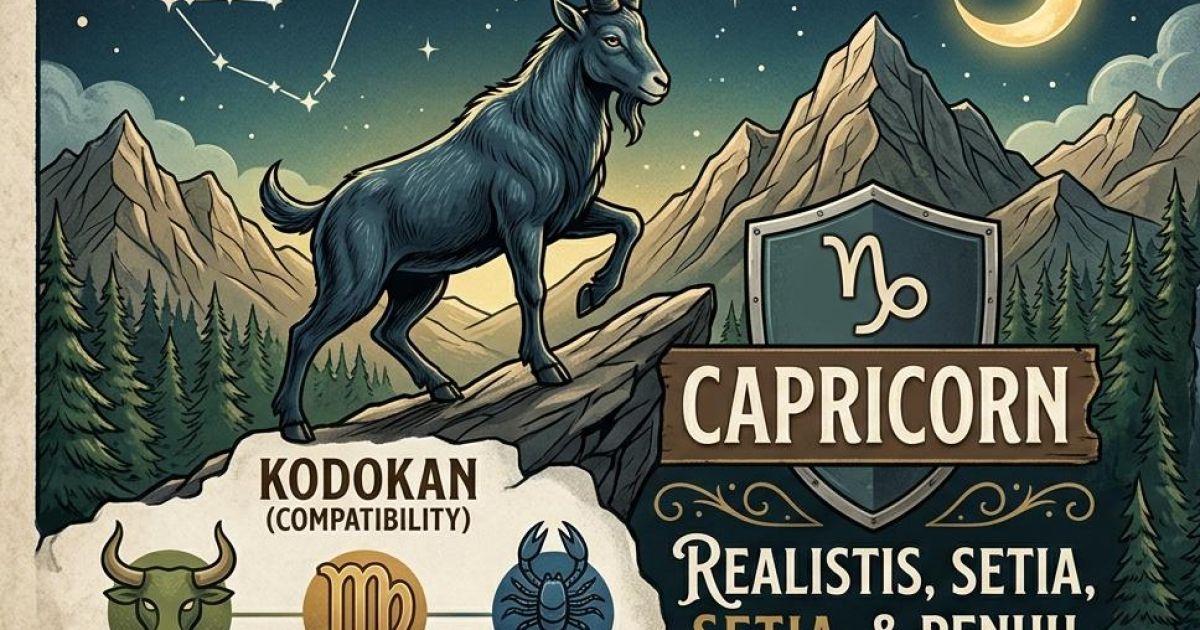 3 Zodiak yang Paling Cocok dengan Capricorn, Hubungan Serius dan Langgeng Jadi Kunci