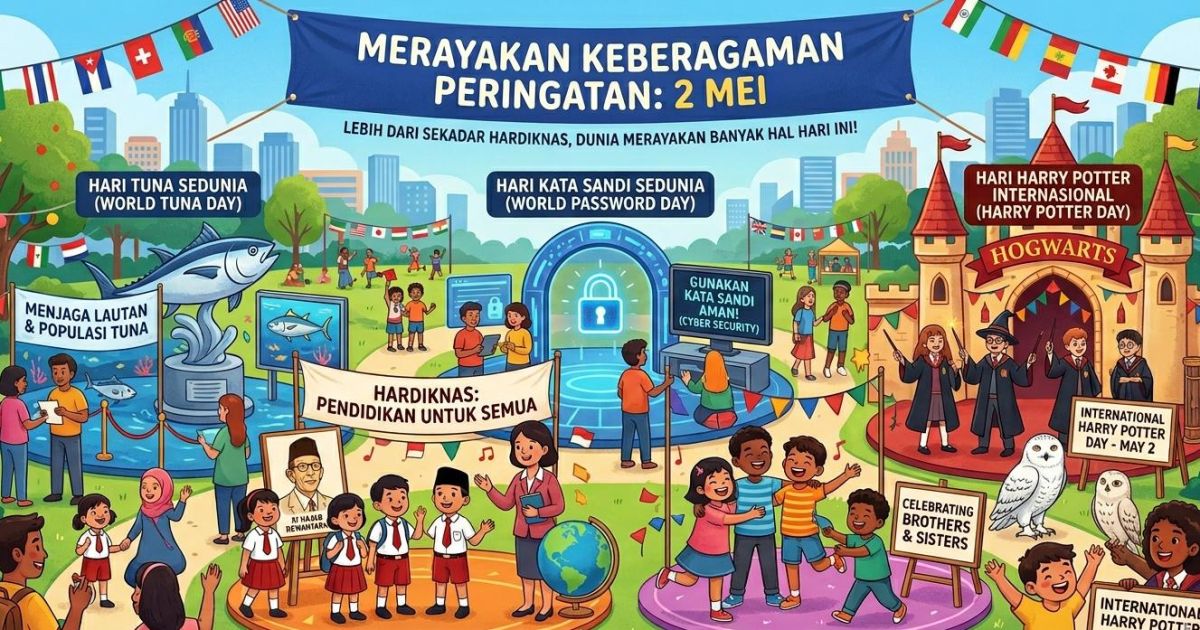 Peringatan yang diselenggarakan pada 2 Mei. (Gemini/Dayfri)