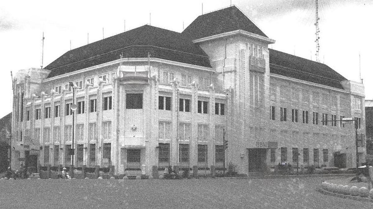 Foto: Bank Negara Indonesia (BNI) tempo dulu. (Dok: Gallery BNI)