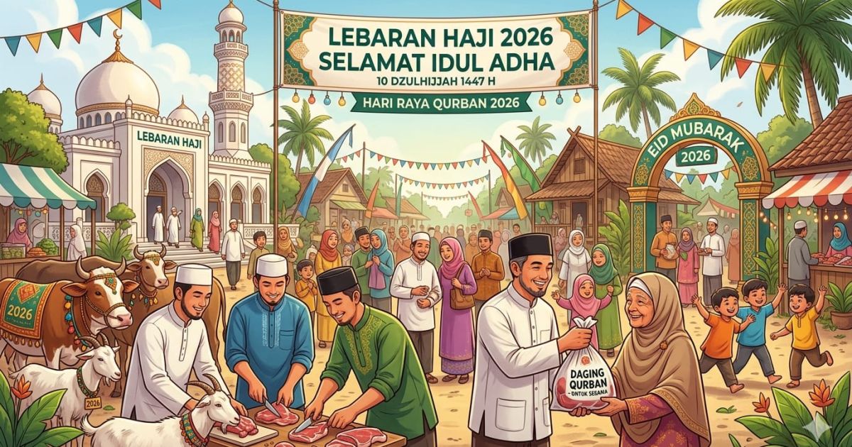 Catat Tanggalnya! Ini Jadwal Lebaran Haji 2026