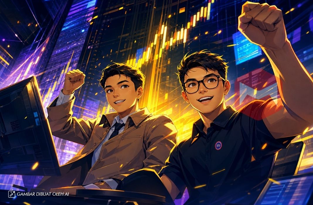 Aksi Spektakuler Bigmo dalam Sesi Live Trading, Raih Untung Besar dalam Hitungan Jam